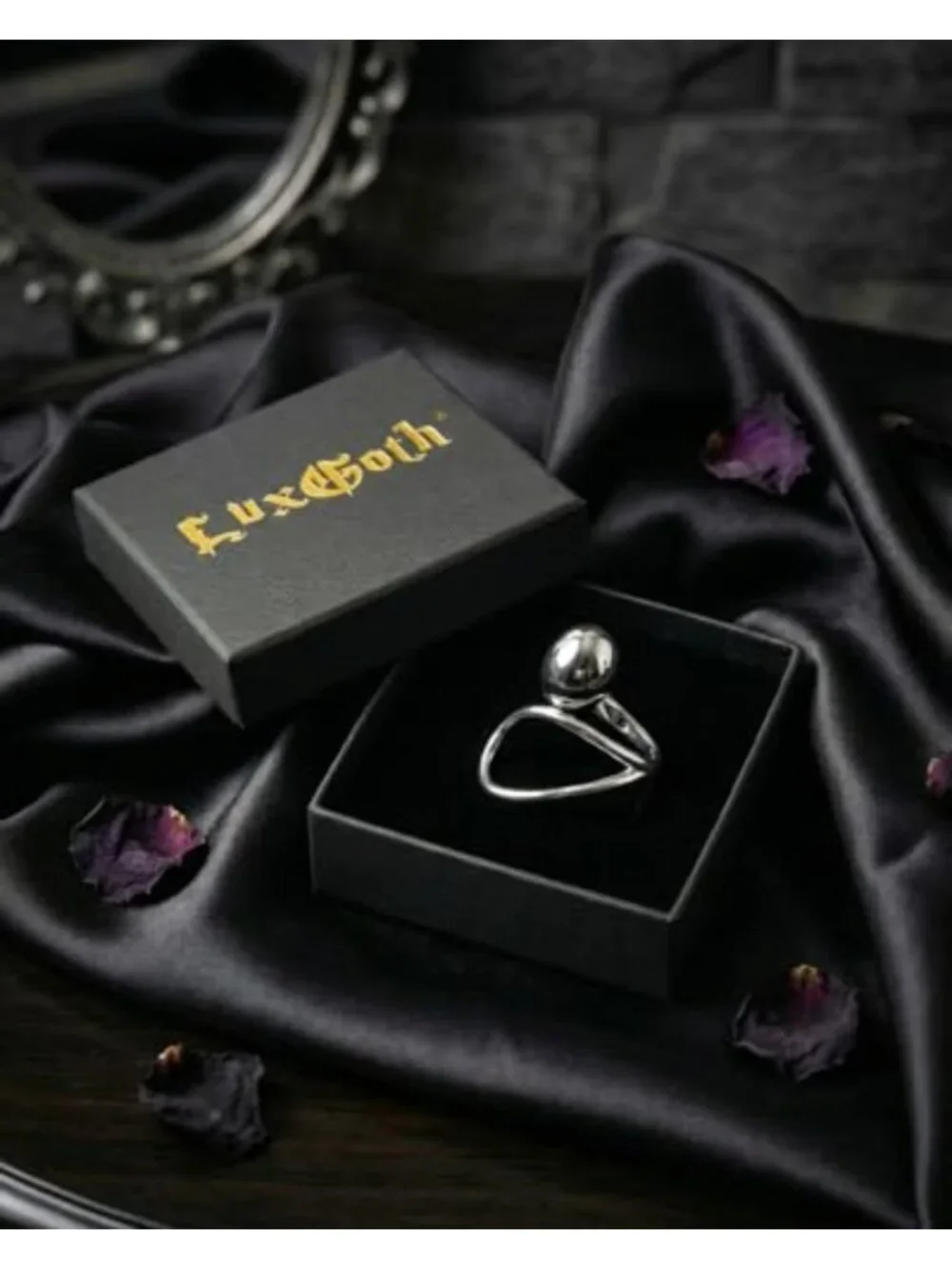 Stainless Steel 14K Gold Plated Non Tarnish Adjustable Open Knuckle Rings